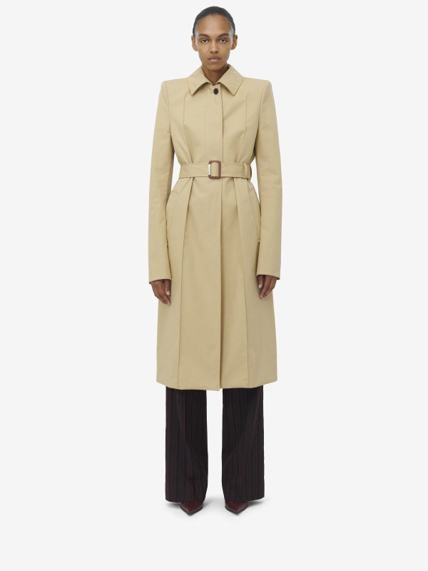 ALEXANDER MCQUEEN - Trench Coat - Item 810431QFABB200